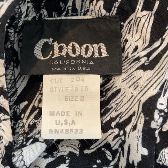 Choon 80’s long sleeve ruffle dress size 8 - Picture 6 of 6